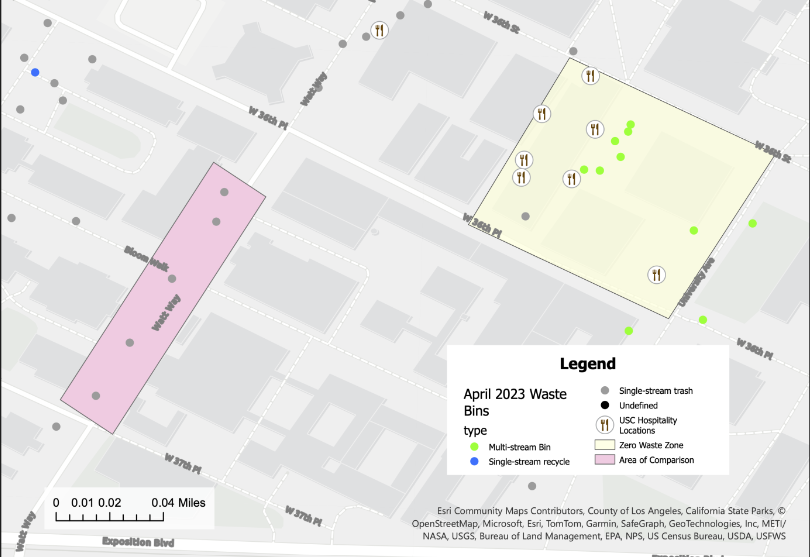 Advancing USC Sustainability Goals Through Spatial Analysis